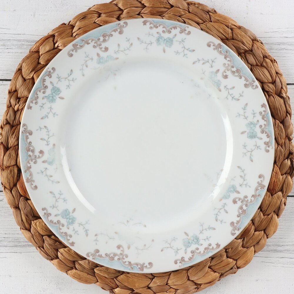 Vintage Mikasa Dinner Plate, Fine China Seville 5303 Narumi Japan, 10 1/2"in